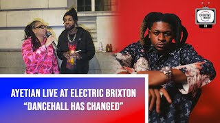 AYETIAN LIVE AT ELECTRIC BRIXTON “WE NEEDE TO BRING BACK CLASHES” | CREATIVE INSIGHT TV