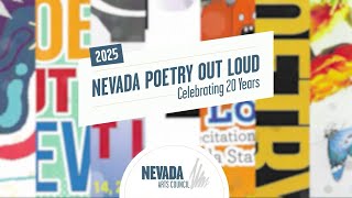 Nevada Poetry Out Loud State Finals 2025