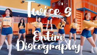 Twice's entire discography (From Like Ohh Ahh to Me+You Era)!