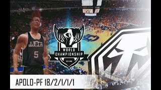 ApoLo 18/2/1/1/1 / Time2win vs For The Win / World Championship 2018 / POV /