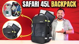 Best 45L Travel Backpack Under ₹2000  | Safari Seek Bag Pack | Tech Backpack Under 2000