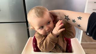 Baby Kayla Brushes Her Teeth All by Herself 🪥💕 Cute Toddler Night Routine Moment