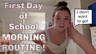 GRWM for the First Day of School Morning Routine 2024! ** Officially Leah **
