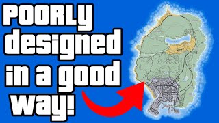 Why GTA5's map is so boring but in a good way!