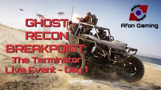 GHOST RECON BREAKPOINT | The Terminator Live Event - Day 1