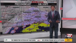Tracking snow and rain for Sunday