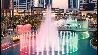 A Breathtaking Water Show at Ajman Downtown | By Tiger Properties