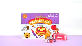 Sweet, Slurp, Pancake UP - Board game trailer - kids - 6+ - Shumee Toys