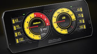 😮 New Product Preview: Haltech uC-10 Digital Dash