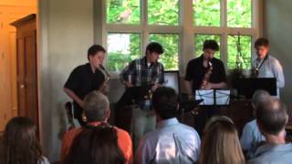 Blue Skies - Woodshed Sax Quartet