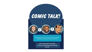 Comic Book Hot Topics Live: Washing, Grading, Cases & the Market | Immaculate Comics