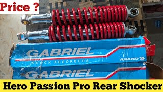 Hero Passion Pro Rear Shocker Unboxing | Genuine Spare Parts | Price ?