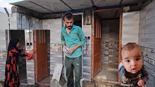 Finishing the Hallway Tiling & Making a Delicious Halva by Fa'ezeh