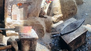 How to make a axe in blacksmith tool. Axe kase bante hane.