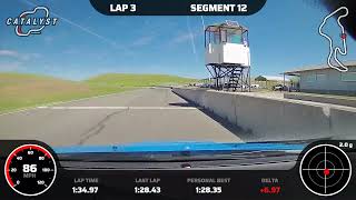Thunderhill West Ford Focus RS  PB 1:28.2