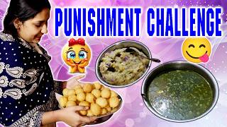 Challenge Punishment | Eat or Wear Challenge | Food Challenge | Daily Vlog | Nancy | Dhriti #vlog 36