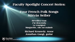 Mátyás Seiber: Four French Folk Songs