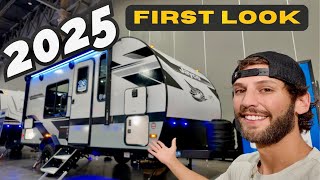 Small, rugged, and SURPRISING spacious inside! 2025 Jayco Jay Feather Micro 173MRB travel trailer RV
