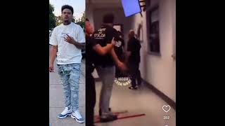 EBK Member EBK Lik gets into a Scuffle with Stazi from 500 at the probation office