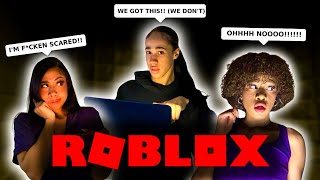 WE PLAYED SCARY ROBLOX GAMES AT 3AM! FT EMILIO & LATAVIA 