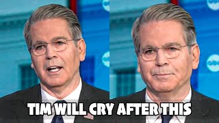 Scott Bessent EXPOSED Tim Walz & Lying Media With Stunning Facts