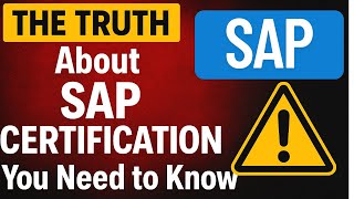 I Got SAP Certified (The Truth)