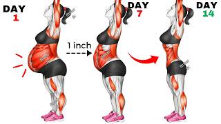👙 FLAT BELLY GUARANTEED ➜ Standing Ab Workout to LOSE BELLY FAT in 14 Days | Get a Flat Stomach Fast