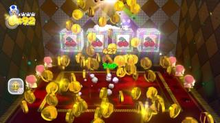 Super Mario 3D World how to get 777 coins on slot machine