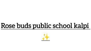 brain gym  program in rose buds public school