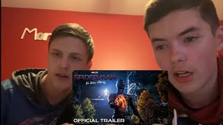Spider-Man No Way Home Official Trailer Reaction!!!