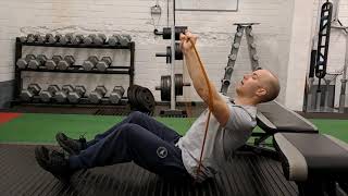Incline Banded Press : Chris Barnacoat l Online Coach