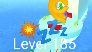 Challenge Super Gang Run 3D Episode 4 Level-185 Fire Stack