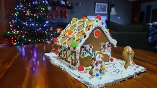 Gingerbread House Build Christmas 2023