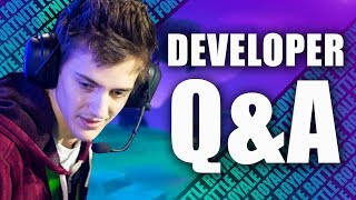 Fortnite Developer Q&A / Suggestions with Ninja ( Fortnite Battle Royale)