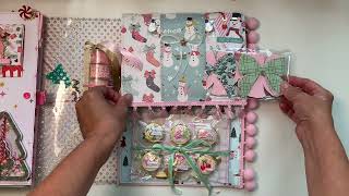 My Christmas In July Swap with @tiinascrafting8182