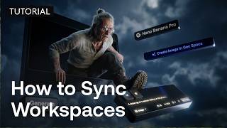 Moving Between the Storyboard, Gen Space & Video Editor