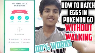 How to Hatch Eggs🥚 and earn Buddy Candy in POKEMON GO... Without WALKING!!