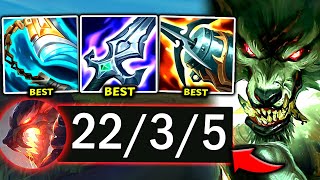 WARWICK TOP IS 100% UNFAIR TO PLAY AGAINST! (1V5 WITH EASE) - 2025 Warwick TOP Gameplay Guide