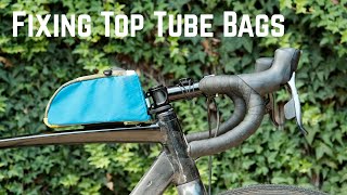 Fixing Top Tube Bags with the 76 Projects Anti-Strap System