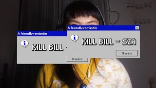 KILL BILL - SZA [Cover by Zye]