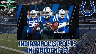 PLAYING WITH THE INDIANAPOLIS COLTS IN MADDEN 26! | Online H2H