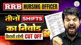 RRB Nursing Officer Exam Paper Analysis 2025 | RRB Nursing Superintendent Expected Cut Off|Sagar Sir