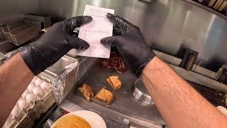 Crazy Breakfast Rush! Full 50-Minute Cook at the Restaurant Grill 🔥