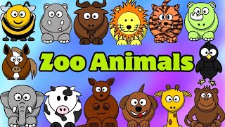 🎵 Zoo Tunes | Fun Animal Sounds Song for Kids 🎵