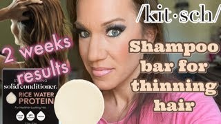 Kitsch Bar Shampoo For Hair Loss + 2 Weeks results