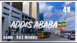 Addis Ababa 4K አጎና - ቦሌ ሚካኤል 🇪🇹  አዲስ አበባ   @addisababa_ ​ #addisababa #ethiopia