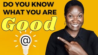 How to discover your LIFE PURPOSE & what you are GOOD at.