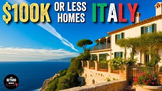 🌞5 CHEAPEST places in ITALY to Buy Property under $100K