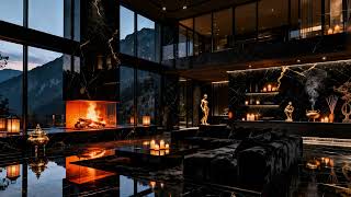 🔥 Fireplace Evenings: Burning Wood, Cracking Sounds, and the Serenity of Pure Comfort 🌙