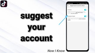 How To suggest your account to others on tik tok
